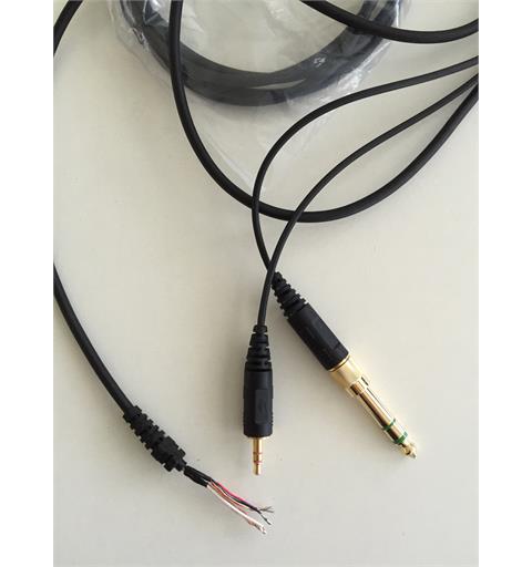 beyerdynamic kabel MMX 300, eldre type. Kabel for mikrofon og hodetelefon